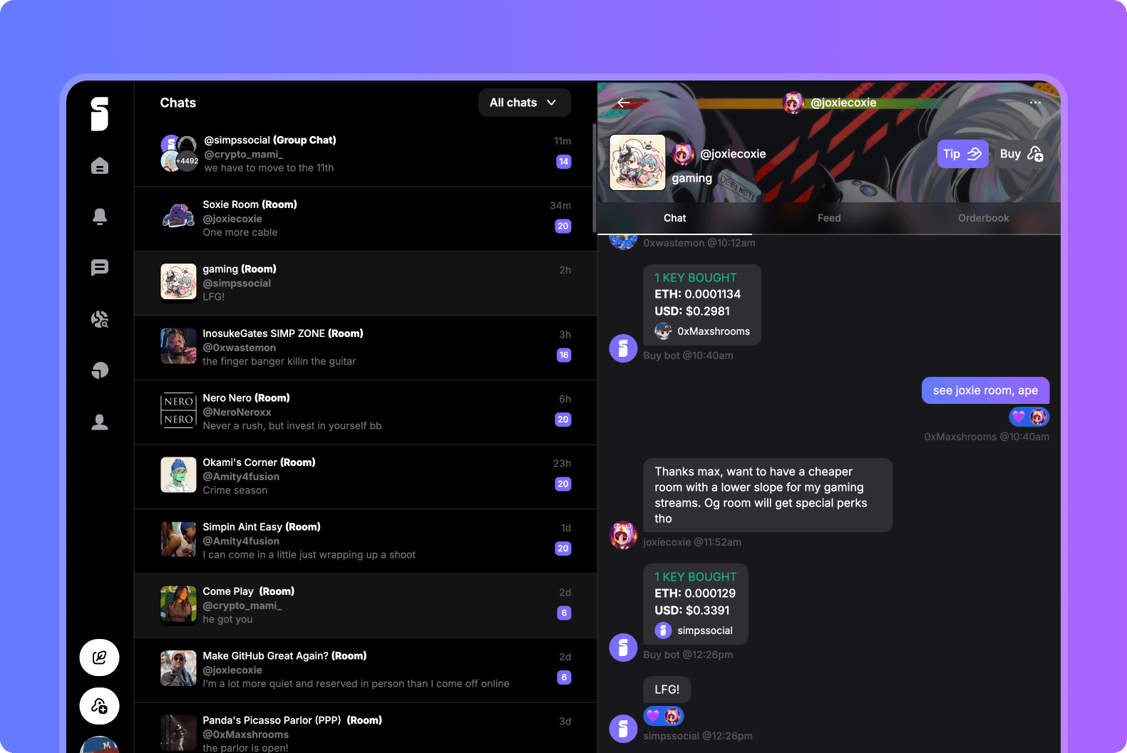 chat rooms